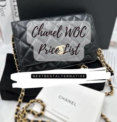 Chanel WOC Global Price List & Compa